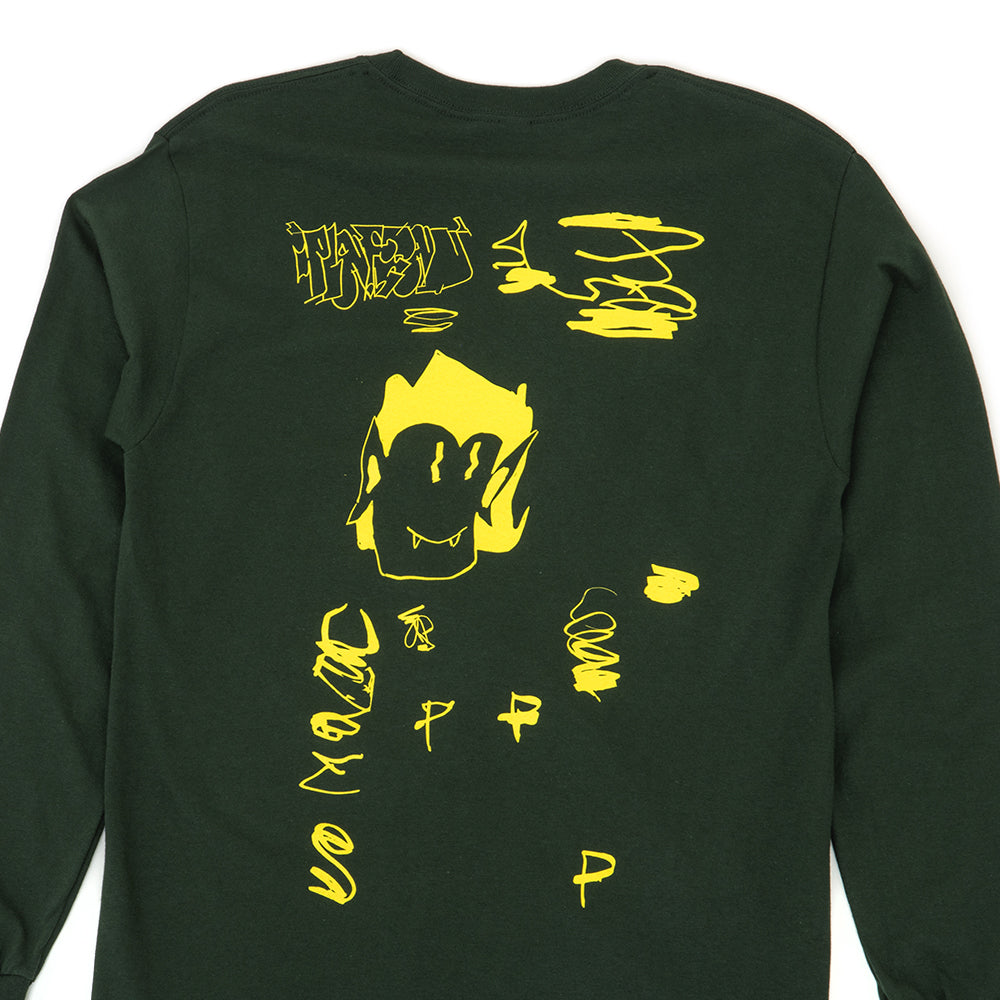 Green and Yellow Long Sleeve