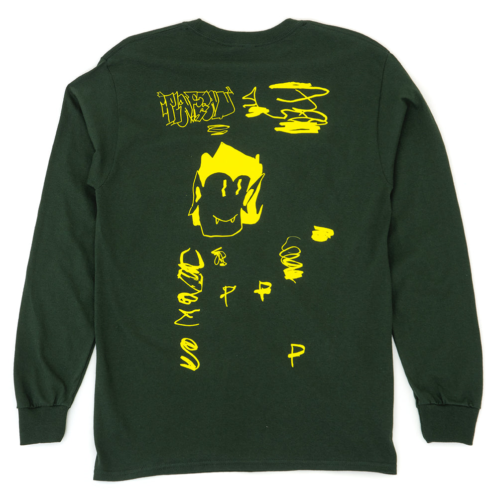 Green and Yellow Long Sleeve